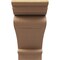 Ekena Millwork 8"W x 24"D x 16"H Classic Mayflower Rough Cedar Woodgrain TimberThane Corbel, Primed Tan CORUR08X24X16MAYRCPR - alternate 5